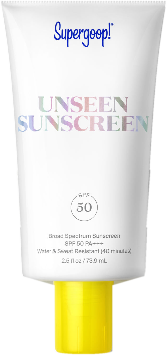 Supergoop Unseen Sunscreen SPF 40 tube