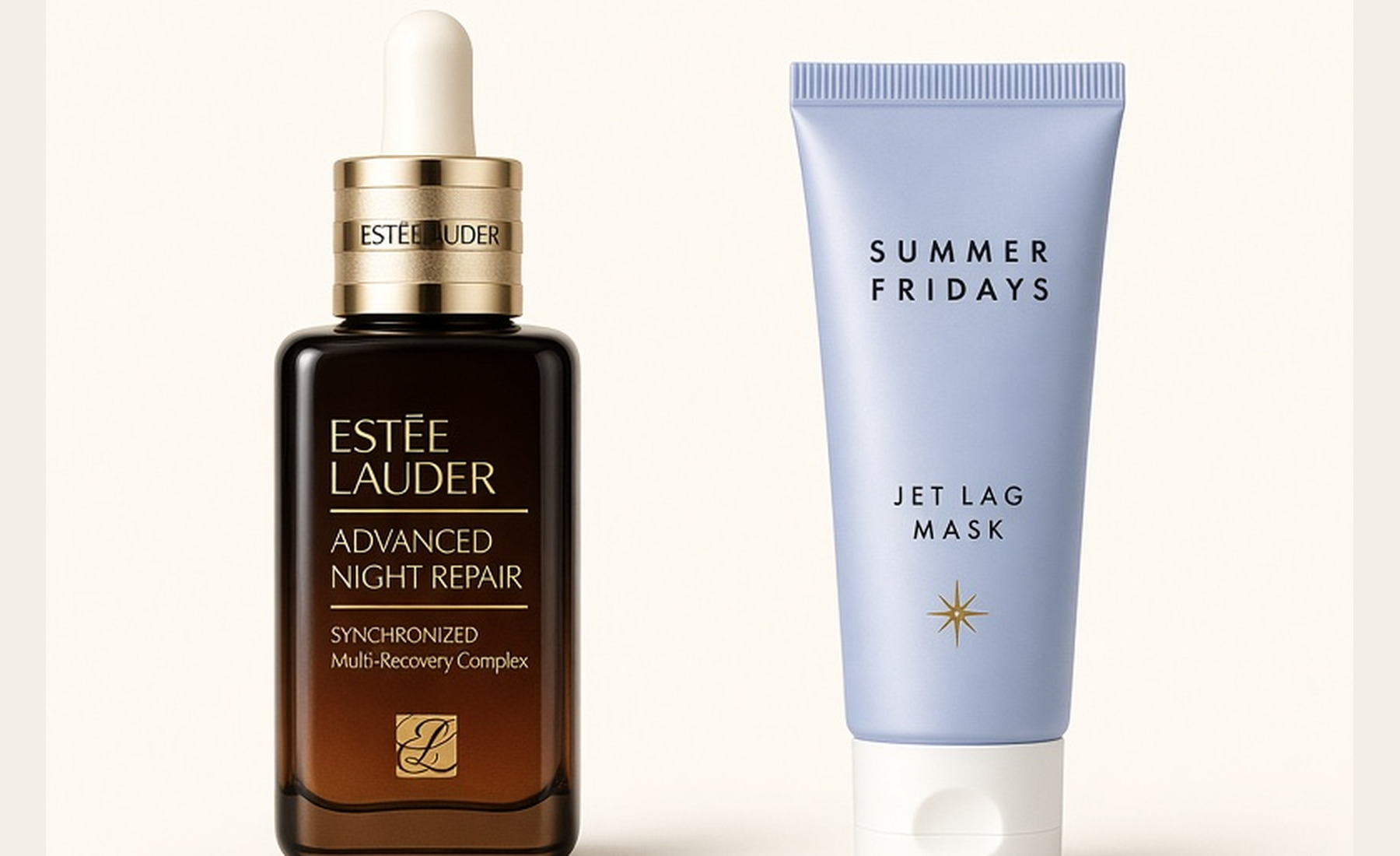 Estée Lauder Advanced Night Repair and Summer Fridays Jet Lag Mask